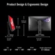 Монітор Asus 27" ROG Strix 5K XG27JCG 2xHDMI, DP, USB-C, 3xUSB, IPS, 5120x2880, 180Hz, 0.03ms, DCI-P3 97%, FreeSync, Pivot, HDR600 - изображение 7