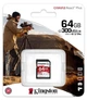 Карта пам'яті Kingston SD 64GB C10 UHS-II U3 ​​R300/W260MB/s - зображення 5