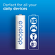 Акумулятор Panasonic Eneloop NI-MH AA 2000 мАг, 2 шт. - изображение 4