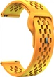Силіконовий Ремінець Liveunic для Haylou RS4 Plus (LS11) Yellow (44441-0A) - зображення 2