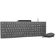 Комплект клавіатура та миша Lenovo 310 Wired Combo UA Gray дротовий USB-A 104 клавіші 2000 dpi для ПК та ноутбука (GX31R09776) - зображення 2