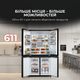 Многодверный холодильник SHARP SJ-MP820C-SL - изображение 2