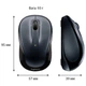 Мышь Logitech M325s Dark Silver (910-006812) - изображение 2