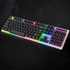 Ігровий набір геймерський комплект TF240 4в1 з RGB підсвічуванням миша клавіатура гарнітура килимок провідний JDT-0849738 - зображення 8
