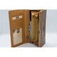 Жіночий шкіряний гаманець Wanlima w81042670013b1 Light Coffee - изображение 4