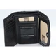 Жіночий шкіряний гаманець Wanlima w50040270473a3 Black - изображение 5