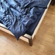 Постільна білизна KoTetextile з страйп-сатину євро МАКСІ 220-240 см 50-70 2шт з резинкою темно-синій - изображение 3