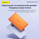 Магнітний повербанк 5000 mAh powerbank MagSafe для Apple iPhone 12 13 14 15 16 17 тонкий бездротовий портативний Foneng PX155 5000mAh MagSafe 20W магсейф магнітна бездротова зарядка універсальний павербанк максейв Orange - зображення 6