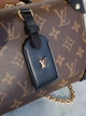 Сумка женская Louis Vuitton Petite Malle Souple Monogram коричневая (011) - изображение 7