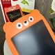 Дитячий планшет для малювання lcd Ведмідь, планшетка для мистецтва ведмедик дитячий 12 дюймів Жовтогарячий ( 21629 ) - изображение 4