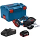 Дискова пила Bosch GKM 18V-50, 18V, 2x5Ah, 136 мм, 4250 об/хв (0.601.6B8.002) BOSCH 0.601.6B8.002 991458 - зображення 1
