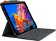 Чохол-клавіатура Logitech Slim Folio Case для Apple iPad 10.2" 2019/2020/2021 Black (920-009473) - зображення 1
