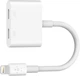 Адаптер Belkin RockStar Lightning - Lightning Audio + Charge White (F8J198BTWHT) - зображення 1