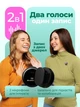Беспроводной петличный микрофон для телефона айфона iPhone андроид Android с шумопоглощением Plug&Play петличка для блоггера видео интервью TikTok YouTube с LED-индикатором Type-C с кейсом + переходник на Lightning - изображение 4