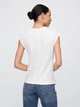Футболка хлопковая женская GAP 700962911 L Белая (1159857009) - изображение 2