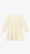 Сукня з візерунком для дівчинки DIFA 26201 122 см Молочний shop (2000999467547) - зображення 4