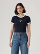 Футболка хлопковая короткая женская Levi's 20749444 S Синяя (1159857528) - изображение 1