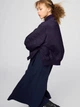 Бомбер женский Uniqlo 788444845 XL Фиолетовый (1159856956) - изображение 2