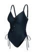 Купальник слитный с мягкой чашкой Aqua Speed 48(XL) Черный (140715) - изображение 1