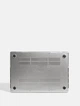 Накладка глянцевая прозрачная с блестками Crystal Glitter Case для MacBook Air 15.3" (A2941 / A3114) Clear Glitter Transparent Case - изображение 2
