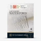 Альбом для акварелі Saunders Waterford, 23*31 см., 12 листів, 300 г/м2, 100% бавовна, Hot Pressed, Білий, (T46230001011C) - зображення 1