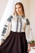 Вишиванка жіноча vishivano4ka 577-5 58 бежева - зображення 2