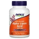 Альфа-ліпоєва кислота, Now Foods (Alpha Lipoic Acid) 600 мг 120 капсул - зображення 1