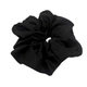 Атласная резинка для волос большая Ø 17 см Черный - изображение 1
