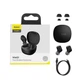 Навушники BASEUS WM01 Encok TWS 5Hours, BT5.0, 40mAh/300mAh| (NGWM01) Black NGTW240001 - зображення 4