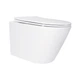 Унітаз підвісний Qtap Swan безободковий Ultra Quiet з сидінням Soft-close QT16335179W - зображення 1