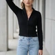 Кофта 1094м103 черный one size - изображение 2