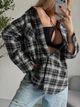 Сорочка в клітинку 2077с1490 чорний one size - зображення 6