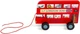 Іграшка-каталка Bigjigs Toys лондонський автобус 3000044 (691621850374) - зображення 3