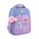 Рюкзак школьный каркасный для девочки 1-4 класс YES Pusheen Пушин Playful S-78 (Yes 559864) голубой сиреневый - изображение 2