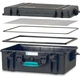 Герметичный бокс HPRC для фотоаппаратуры HPRC#2400 CUBBLB 2.58 кг порезанная пена 402x330.5x169.2 мм - изображение 5