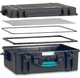 Герметичный бокс HPRC для фотоаппаратуры HPRC#2400 CUBBLB 2.58 кг порезанная пена 402x330.5x169.2 мм - изображение 7