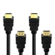 Универсальный HDMI-кабель Standard соединение для ТВ компьютеров и приставок поддержка 4K диам. 6.3 мм - изображение 4