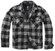Куртка Brandit клетчатая Lumberjacket 3XL black/charcoal ( 9478.221.3XL ) - изображение 1