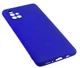 Чехол Silicone Case для Samsung Galaxy A71 / A715 бампер с микрофиброй синий - изображение 3