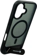 Etui Evelatus Rubber Coated MagSafe With Stand do Apple iPhone 17 Czarne (EVEAPP17RCMSCB) - obraz 2