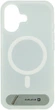 Etui Evelatus Rubber Coated MagSafe With Stand do Apple iPhone 17 Srebrny (EVEAPP17RCMSCS) - obraz 1