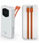УМБ ACL PW-107 (22.5W/ PD/ 2xUSB/ LCD/ Multicable) 20000mAh (White) - зображення 1