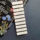 Прозрачные пластиковые стикеры для книг, 200 штук, однотонные стикеры-закладки, липкие закладки. з-207 - изображение 1