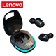 Бездротові навушники Lenovo G9S TWS Bluetooth, навушники в кейсі з індикатором зарядки Black - зображення 1