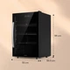 Холодильник для напоїв Klarstein Beersafe 5XL 147 л зі скляними дверима чорний (10045902) - зображення 7