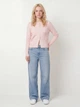 Кардиган вязаный женский ONLY 15364992 XS Romance Rose (5715866986225) - изображение 3