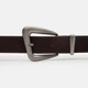 Ремень женский из натуральной замши Sergio Torri 24-011 кор.мет.шл.триу 115 см Коричневый (2000000048857) - изображение 4