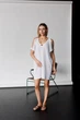 Вязаная туника Тренд ART KNIT белая, S-M 044566 - изображение 3