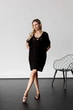 Вязаная туника Тренд ART KNIT черная, S-M 044550 - изображение 2