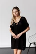 Вязаная туника Тренд ART KNIT черная, S-M 044550 - изображение 6